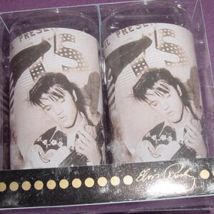 Elvis glas - 2 stk