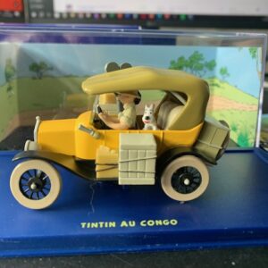 Modelbil, TinTin. Ford T. Congo, skala 1:43