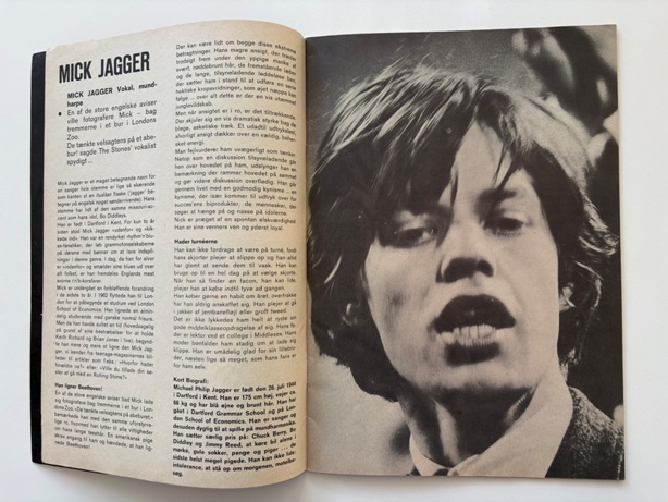 The Rolling Stones - Møde med. Fan hæfte n blad - Billede 2
