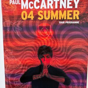 Paul McCartney 04 Summer Tour program