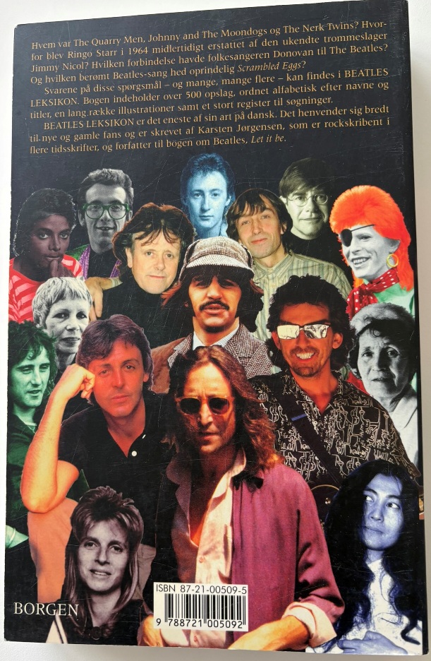 Beatles Leksikon - Karsten Jørgensen - BOG - Billede 2
