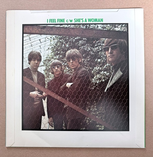 The Beatles - I feel fine - 7" single - Billede 2