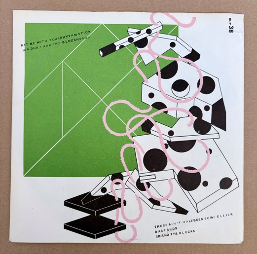 Ian Dury & The Blockheads - Hit me with your rhythm stick - 7" Single