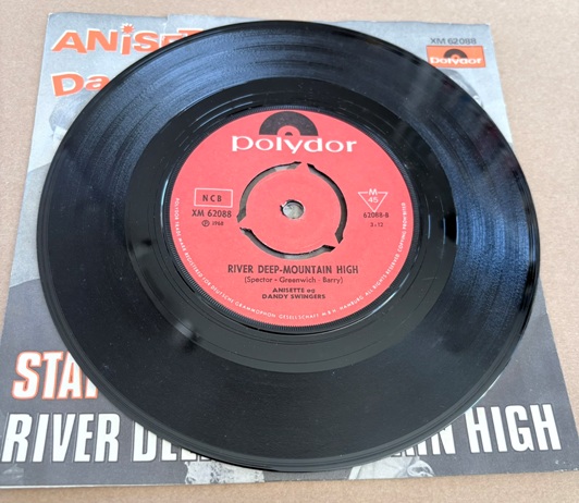 Anisette & Dandy Swingers - Stay with me baby 7" Single - Billede 2