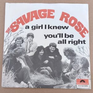 The Savage Rose - A girl I knew 7" Single