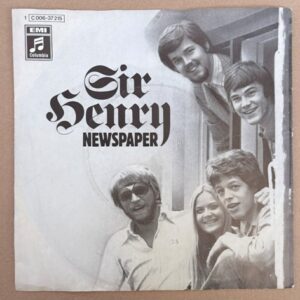 Sir Henry - Newspaper  7" Single