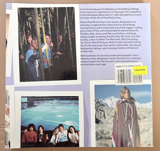 Paul McCartney - Wingspan - BOG tekst edited af Mark Levison - Billede 2